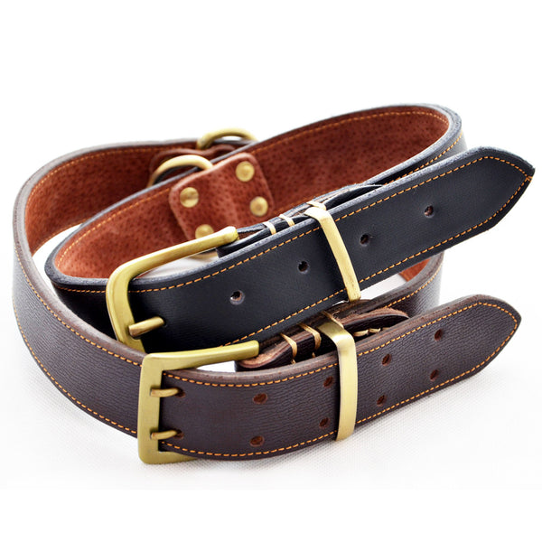 Heavy Duty Leather Dog Collar